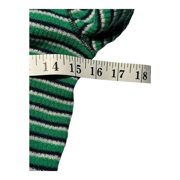 Abercrombie & Fitch Women's Small Multicolored Striped Cardigan Sweater - Picture 6 of 7